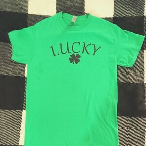 Green Lucky Clover Women's Short Sleeve Tee